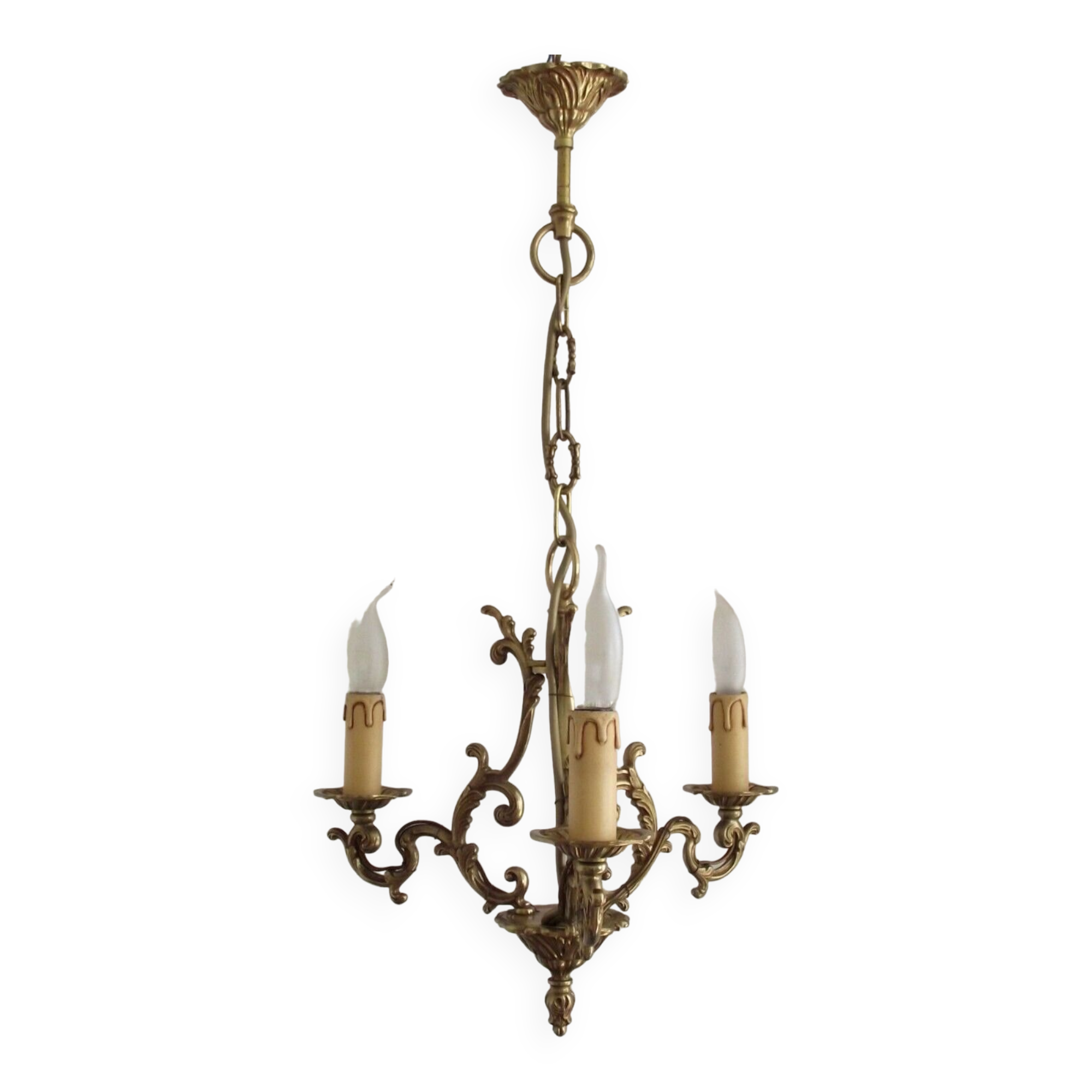 Bronze chandelier