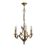 Bronze chandelier
