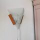 Glass wall lamp, 1980s
