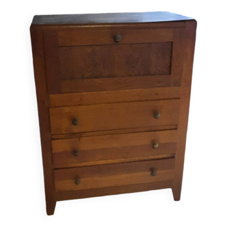 Secretary chest of drawers