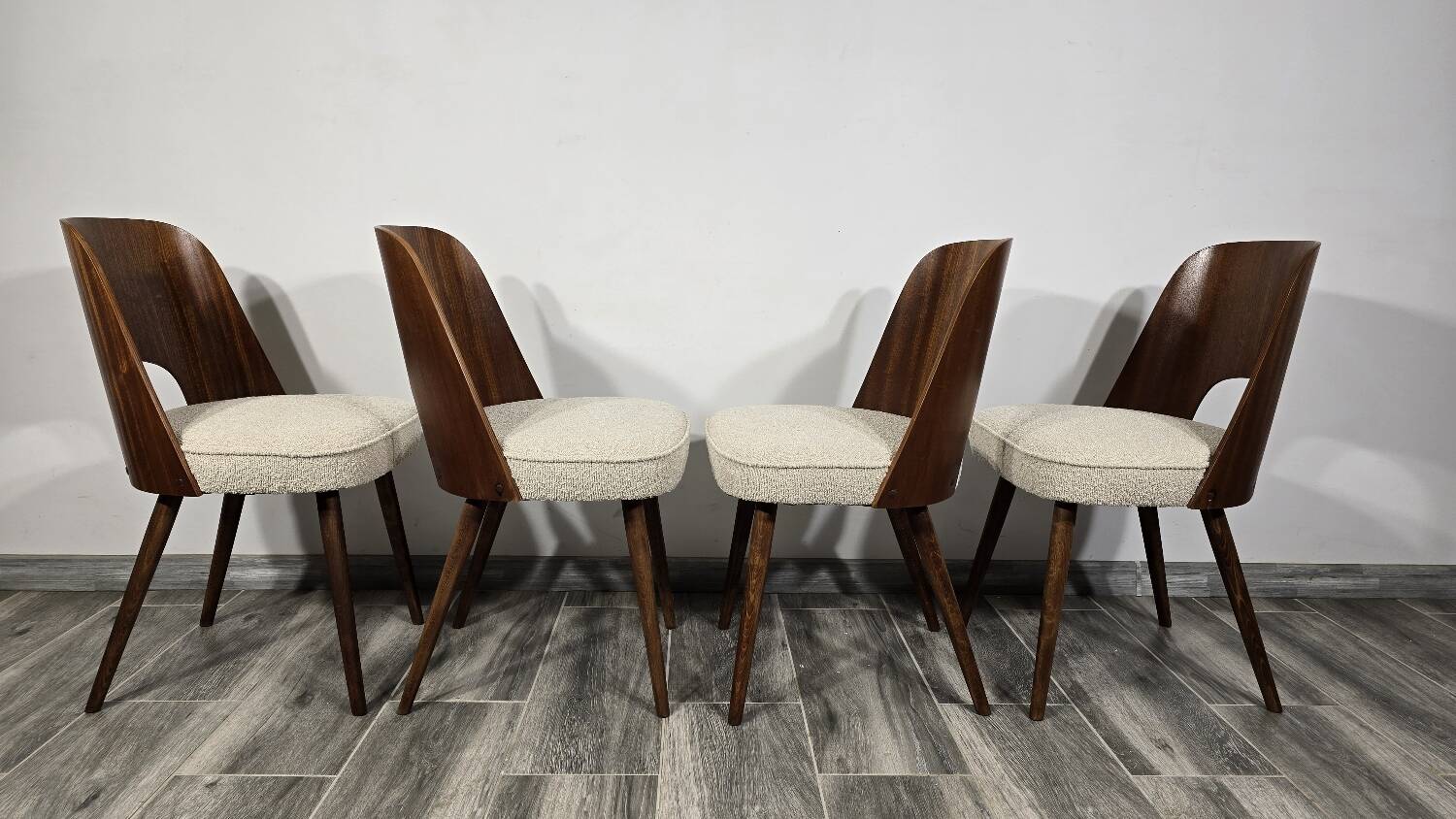 Dining Chairs by Oswald Haerdtl, 1950s, Set of 4