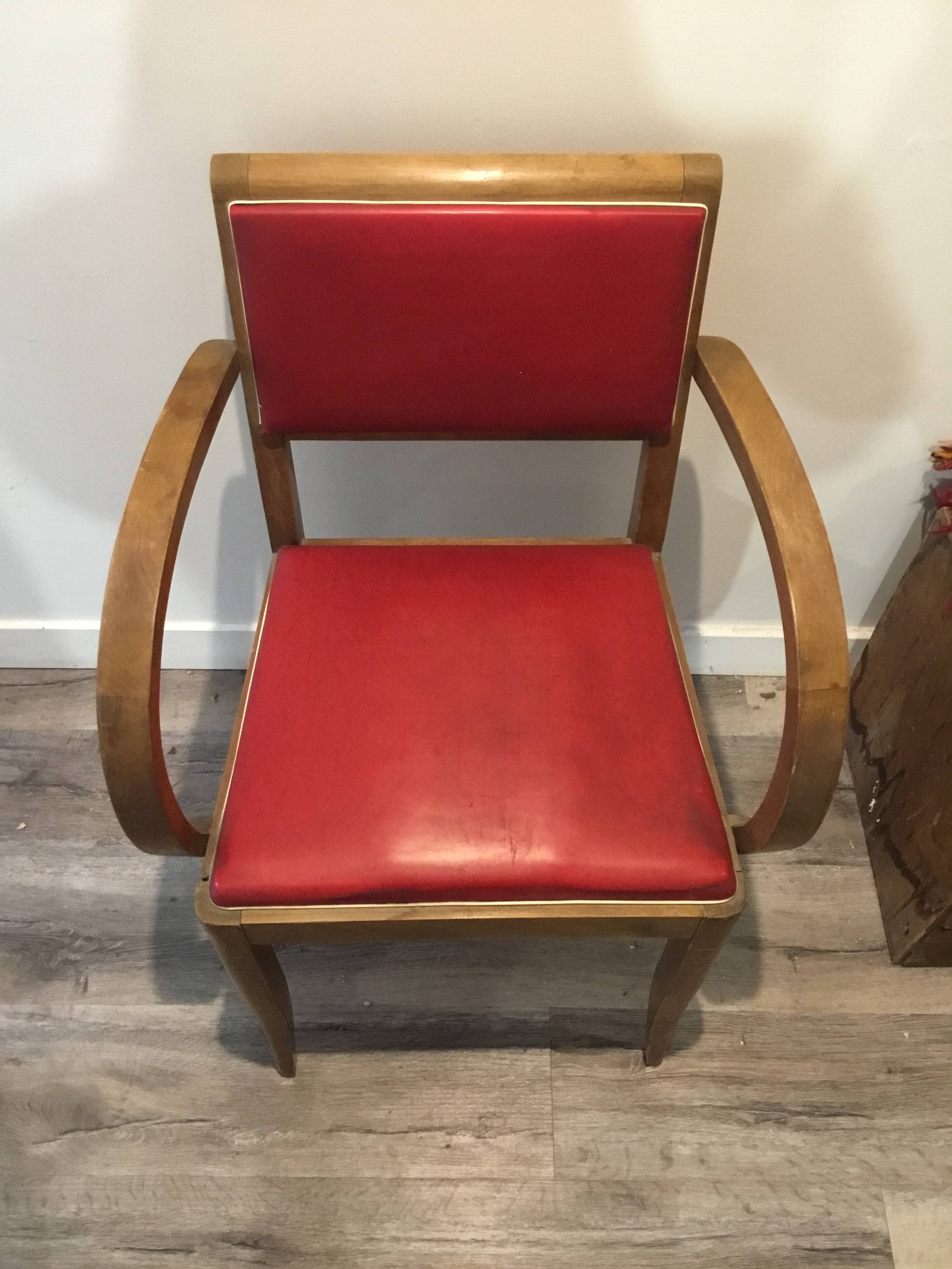 Paire de fauteuils bridge, années 60