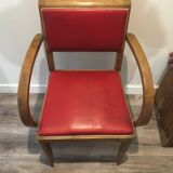 Paire de fauteuils bridge, années 60