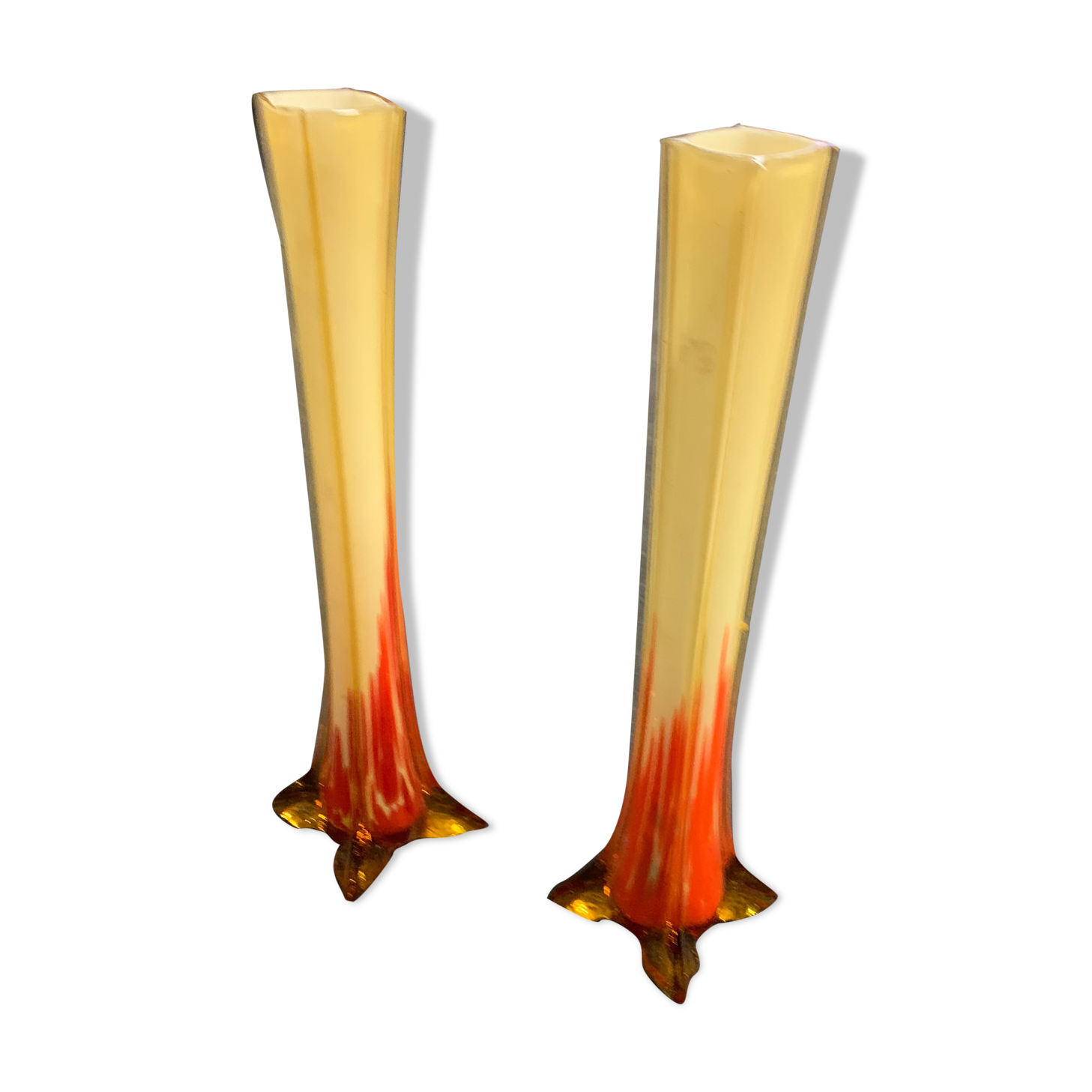 Pair of soliflores of the 70s