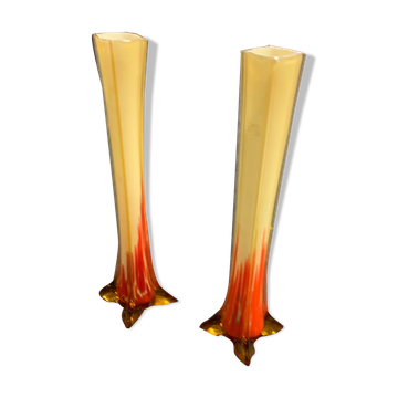 Pair of soliflores of the 70s