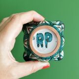 Vintage ceramic ashtray, signed Robert Picault