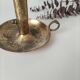Brass cellar rat candle holder