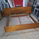 Scandinavian teak bed from the 1960s.