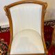 Pair of Chairs Rising Swan Collar Restoration Period
