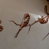 Antique plate model Oxford brown, HB - Co. Choisy-le-Roy , 1900s