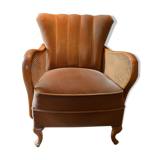 Chair caning and velvet cocktail