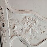 Pair old weathered doors height 154 cm