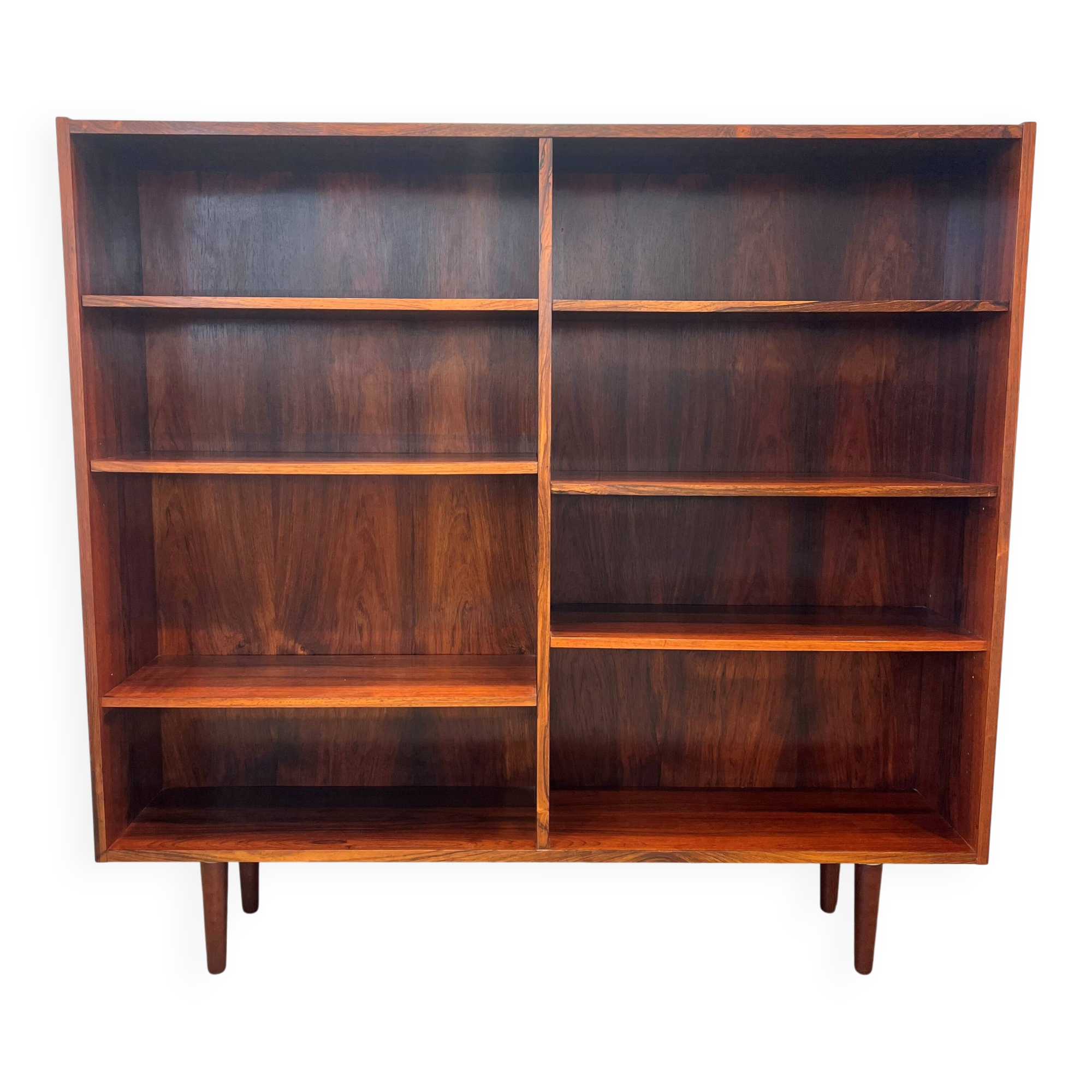 Scandinavian bookshelf in rosewood by Dammand & Rasmussen