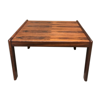 Square rosewood coffee table