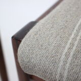 1960s Set of 6 Erich Buch Solid Palisander Dining Chairs, Denmark