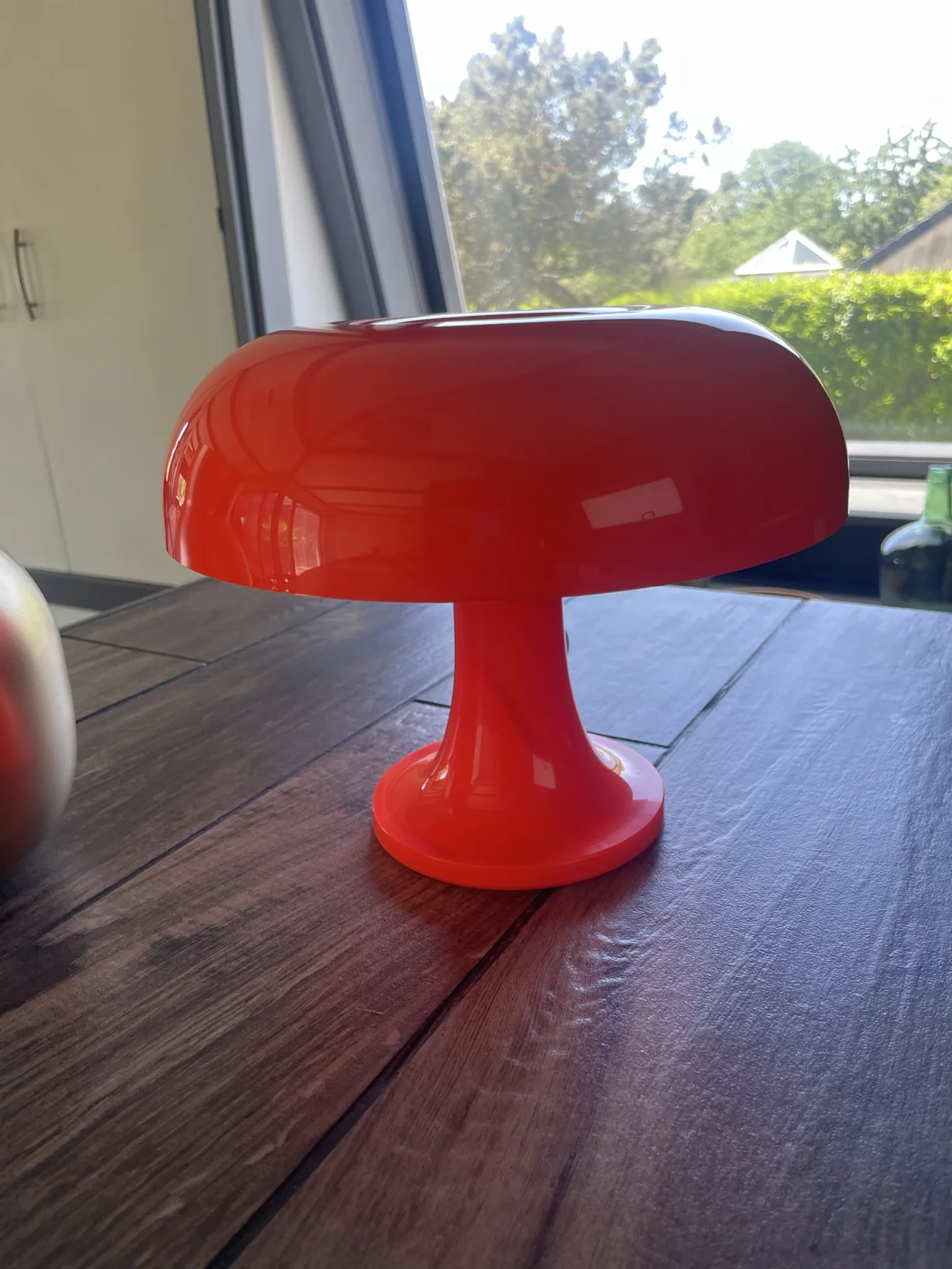 Vintage orange design lamp