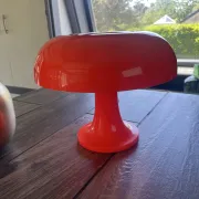 Vintage orange design lamp