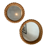 Set of 2 mirrors rope 50s