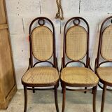 Set of 6 FMG Thonet chairs model n°17