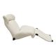 Wink White Armchair Designed by Toshiyuki Kita for Cassina, 1980s