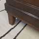 Vintage two-body display cabinet in oak from the 1950s.