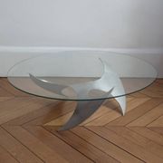vintage propeller base K nut Hesterberg in steel and