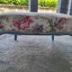 Louis XV style bergère and its footrest