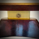 Valet de chambre & de nuit varnish mahogany for Fratelli Reguitti
