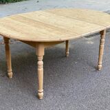 Louis Philippe extendable round dining table 160cm 20th century