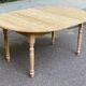 Louis Philippe extendable round dining table 160cm 20th century