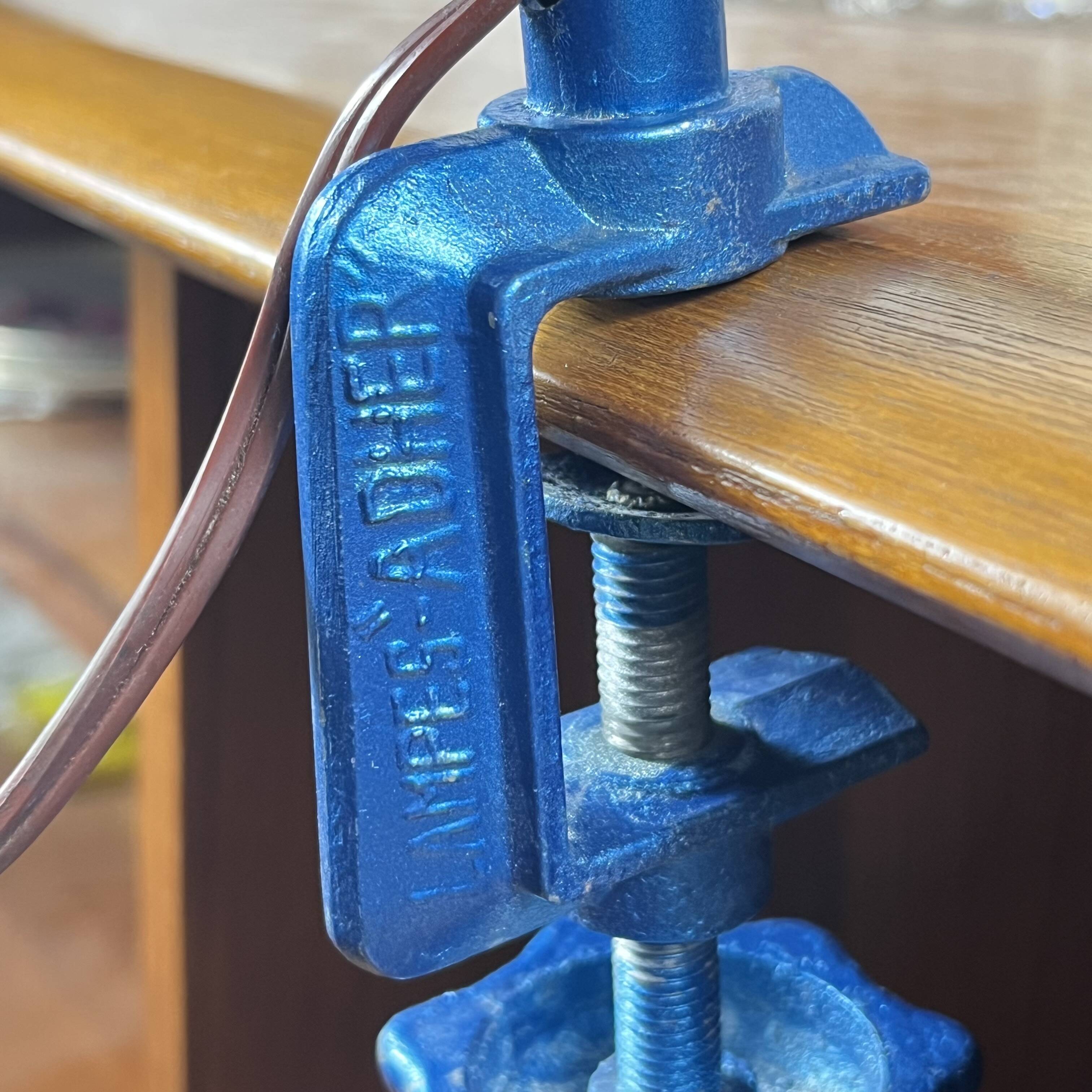 Architect's lamp, industrial workshop lamp Adher