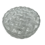 Ceiling Lamp Light Vintage 1970s Basket Weave