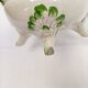 Antique Italian Bassano Vase Pitcher Carafe - Flower Pattern
