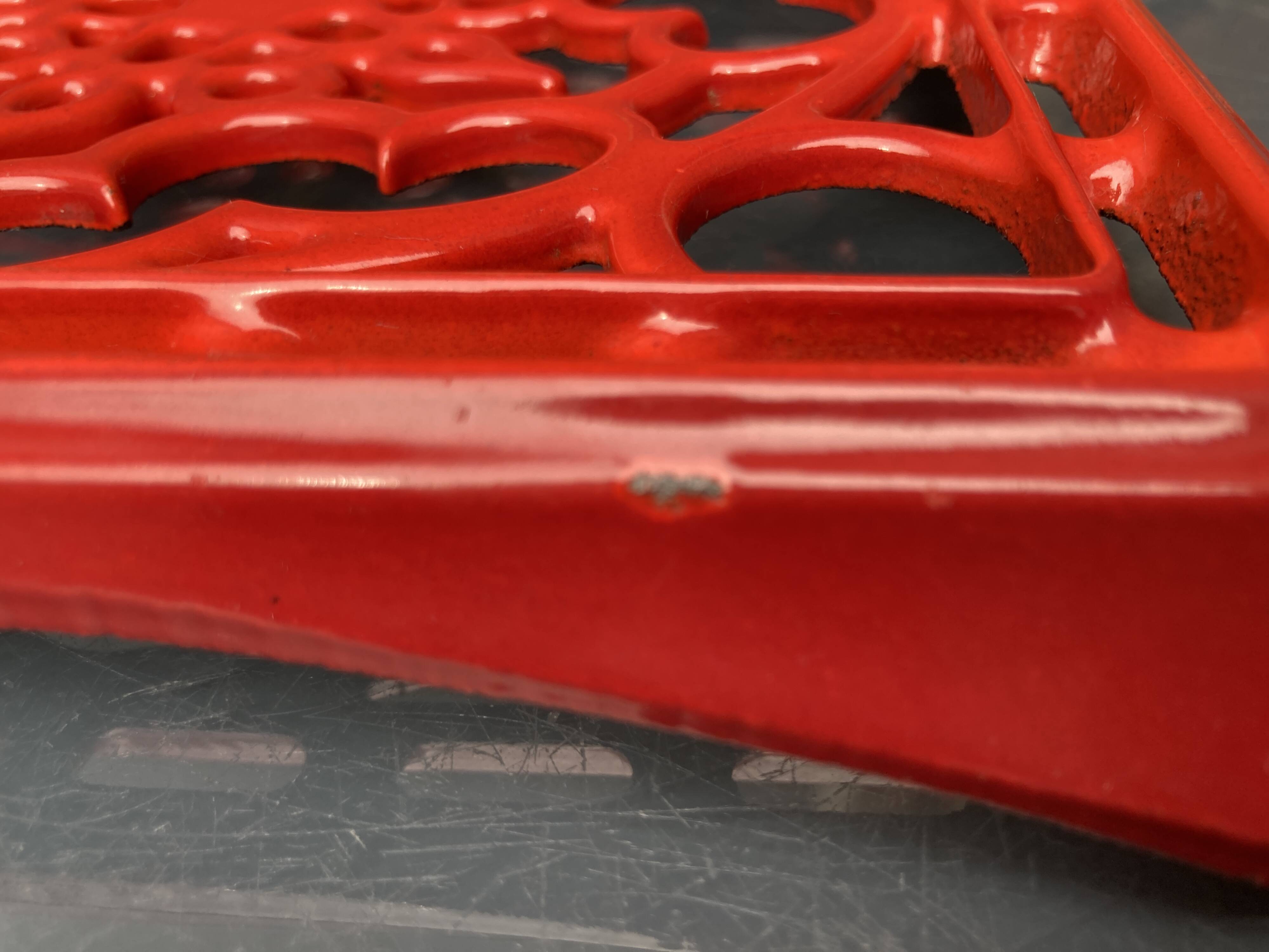 Square dish rest from Le Creuset France