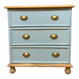 Raw wood & fresh water chest of drawers