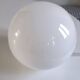 White opaline table lamp from Ikea, 1990