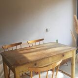 Vintage farm table