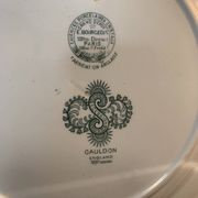 Paire d'assiettes terre de fer