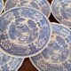 Burgenland blue flat plates Villeroy & Boch