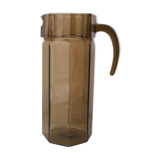 Smoked glass carafe