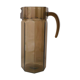 Smoked glass carafe
