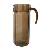 Carafe en verre fumé
