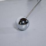 IMPORTANT ADJUSTABLE SUSPENSION 1970s CHROME STEEL PERSPEX ITALY WIRE