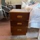 Pair of antique bedside tables