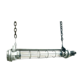 Suspension industrielle lampe à tube 95 cm