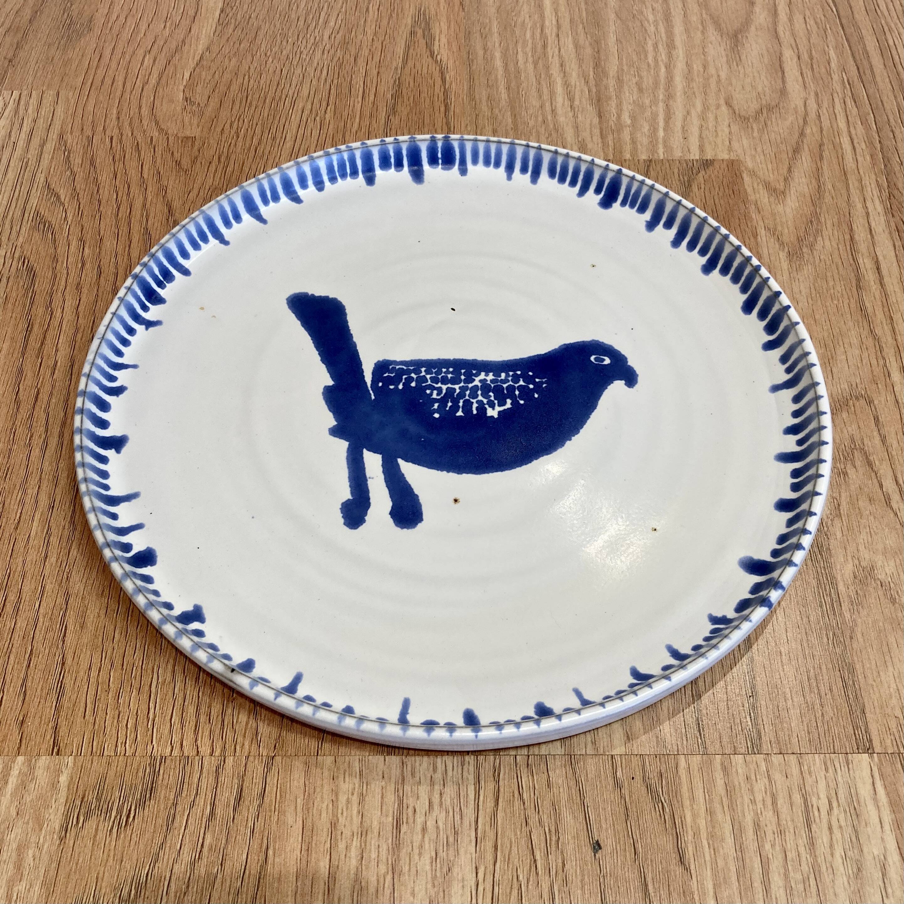 Set of 6 plates, entirely handmade.