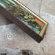 Landscape oil on wood framed vintage