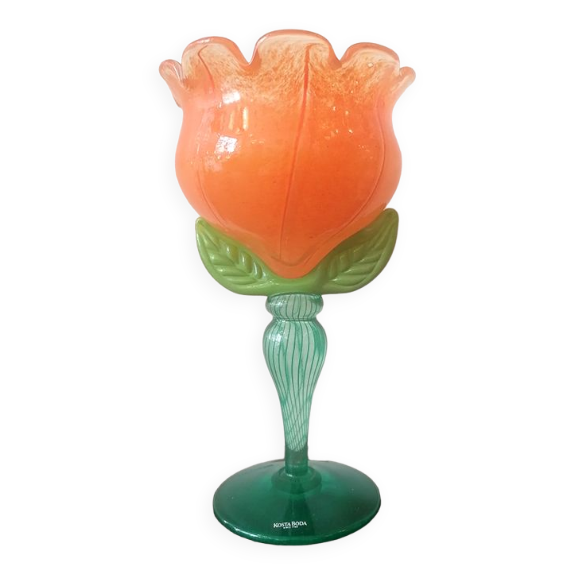 Standing cup by Kosta Boda