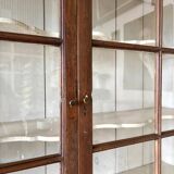 Buffet 2 corps vitré en bois, XIXème
