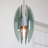 Italian Plexiglass Pendant Lamp, 1970s